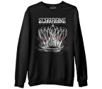 Scorpions - Return To Forever Siyah Erkek Kalın Sweatshirt