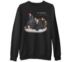 The Cranberries  Siyah Erkek Kalın Sweatshirt