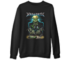 Megadeth - Vic 4  Siyah Erkek Kalın Sweatshirt