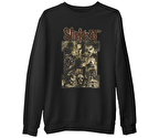 Slipknot  Siyah Erkek Kalın Sweatshirt