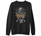 Nile - Legacy of the Catacombs  Siyah Erkek Kalın Sweatshirt