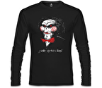 Saw - Testere Oyun Siyah Erkek Sweatshirt