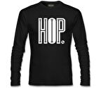 Hip Hop O Siyah Erkek Sweatshirt
