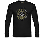 Ay Güneş - Live by the Sun  Siyah Erkek Sweatshirt