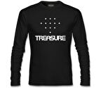Treasure - Logo Siyah Erkek Sweatshirt