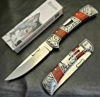 Columbia Company İşlemeli Kamp Çakısı