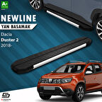 S-Dizayn Dacia Duster 2 NewLine Krom Yan Basamak 183 Cm 2018-2023 A+ Kalite