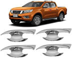 Nissan Navara Uyumlu 2016 Sonrası Dış Kapı Kolu İç Kaplama ABS (Plastik) Krom