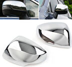 Subaru Forester 2013 2018 Arası Uyumlu Ayna Kapağı ABS (Plastik) Krom Sinyalli