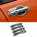 Jeep Renegade Uyumlu Krom Kapı Kolu ABS (Plastik) Krom 2014-2017