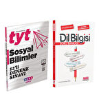 Ders Koçu TYT Sosyal Bilimler 12 li Deneme ve AKM  Dil Bilgisi Soru Bankası Seti 2 Kitap