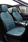 Citroen C-elysée Alure -active Sedan 2012-2017 Aracınıza Uyumlu Koltuk Kılıfı Bakü Serisi B. Mavisi