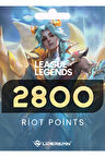 League Of Legends 2800 Rp Lol Epin