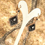 Elmas Montür Özel Üretim Gümüş Küpe