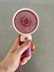 Turbo El Fanı – 7 Yapraklı, 3 Kademeli, Bilek Askılı Fan, Şarjlı