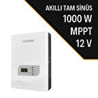 LEXRON - İnges 1 KW 1000 WATT MPPT AKILLI İNVERTER - İNVERTÖR - 12 VOLT KARAVAN, BAĞ EVİ, KONTEYNIR