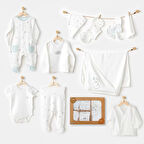 Lenaca The Zoo S Balboa Organik 10 Parça Hastane Çıkışı Ekru