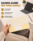 Lexroo Kablosuz Bluetooth Klavye – Slim Taşınabilir Tasarım