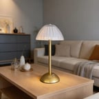 Lexroo Uzun Mantar çizgili Model Led Masa Lambası