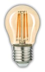 Lexroo 1 Adet CATA CT 4283 Led Rustik Ampul 4W Amber Işık E27 Duy