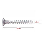 Sunta Vidası 5,0x50 Çinko 50 Adet