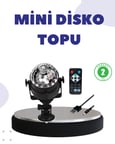 Ses Duyarlı Mini Disko Küre Lamba - Lisinya