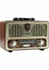 Meier M-111Bt Şarjlı Nostaljik Radyo Usb/Sd/Mp3/Bluetooth