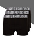 GRİ Premium Kutulu 3'lü Erkek Boxer