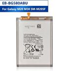 Samsung Galaxy M20 Batarya Samsung M205F EB-BG580ABU Uyumlu Batarya