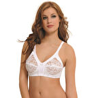 Beyaz Mı Emay 145 D Dantelli Toparlayıcı Sütyen