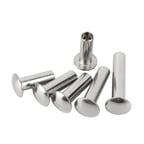 Oddity M5×55 mm SS304 Yarı Tüplü İnce Başlı Paslanmaz Perçin (20’li Paket) – Makine & Çelik Konstrüksiyon Birleştirme