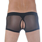 MARSiLYAN- Br291121 Transparan Arkası Açık Mini Boxer