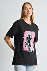 ALEXANDERGARDI Baskılı Bisiklet Yaka Kadın T-shirt