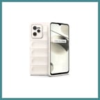 Trendexa Realme C35 Kılıf Optimum Silikon - Krem MAC