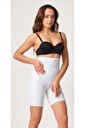 Kadın Mide Ve Basen Toparlayıcı Uzun Paçalı Double Lazer Korse