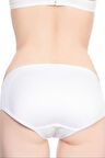 Kadın Beyaz Slip Pop Up Külot Korse