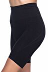 Kadın Siyah Düşük Bel Double Pantalon Korse