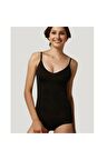 2012 Slip Kadın Siyah  Body Boy Korse