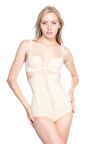 Kadın Ten Altı Agraflı Özel Slip Body Korse  2886
