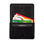 Garbalia Magnet Hakiki Deri Mıknatıslı Kartlık Cüzdan