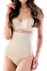 Kadın Ten Alttan Çıtçıtlı Slip Korse 2019