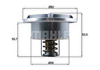 Mahle-Knecht-Behr THD686 Termostat 86CC Renault Kamyonlar Volvo Deutz-Fahr Midlum DXI-Deutz 04911831
