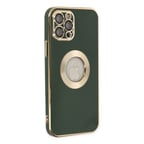 İphone 12 Pro Max Kılıf Store Silikon - Yeşil