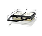 MANN C3132 Hava Filtresi Honda Civic 1.4 1.6 2001-2006 HB-Sedan 17220-PLD-000