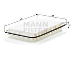 MANN C3220 Hava Filtresi Mazda 3 2004 2014 Mazda 2 2003 2006 MA5636