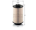 MANN PU1059X Yakıt Filtresi MAN TGL 12.180 D0834 05-TGTGS D2066 D2676 07-Tga 18.430 D2066 04-Temsa Dıamond D2066 06- 51125030061