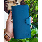 Garbalia Martha Hakiki Deri Unisex Portföy Cüzdan