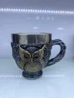 Baykuş Çelik Kupa
