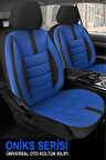 Alfa Romeo 33 Sport Wagon (905a) 1.7 I.e. (105 Hp) 1989 UYUMLU  Tay Tüyü Oto Koltuk Kılıfı MAVİ