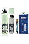 Mobilya Boyası-Cadence Multisurface H-045 Pastel Yeşil 500Ml Ultimate Vernik Mat 250Ml SatenRuloSet